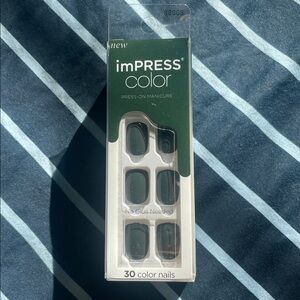 ✨ “Pine and You” Dark Green imPress Press On Nails